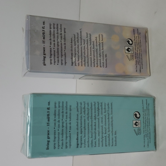 SALE!! Philosophy Living Grace & Giving Grace Fragrance New Sealed - Picture 3 of 4